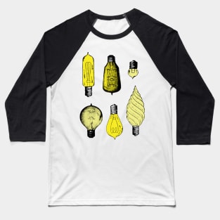 vintage light bulb Baseball T-Shirt